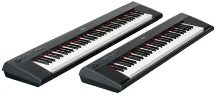 yamaha piaggero NP-31 NP-11 ultraportable digital pianos