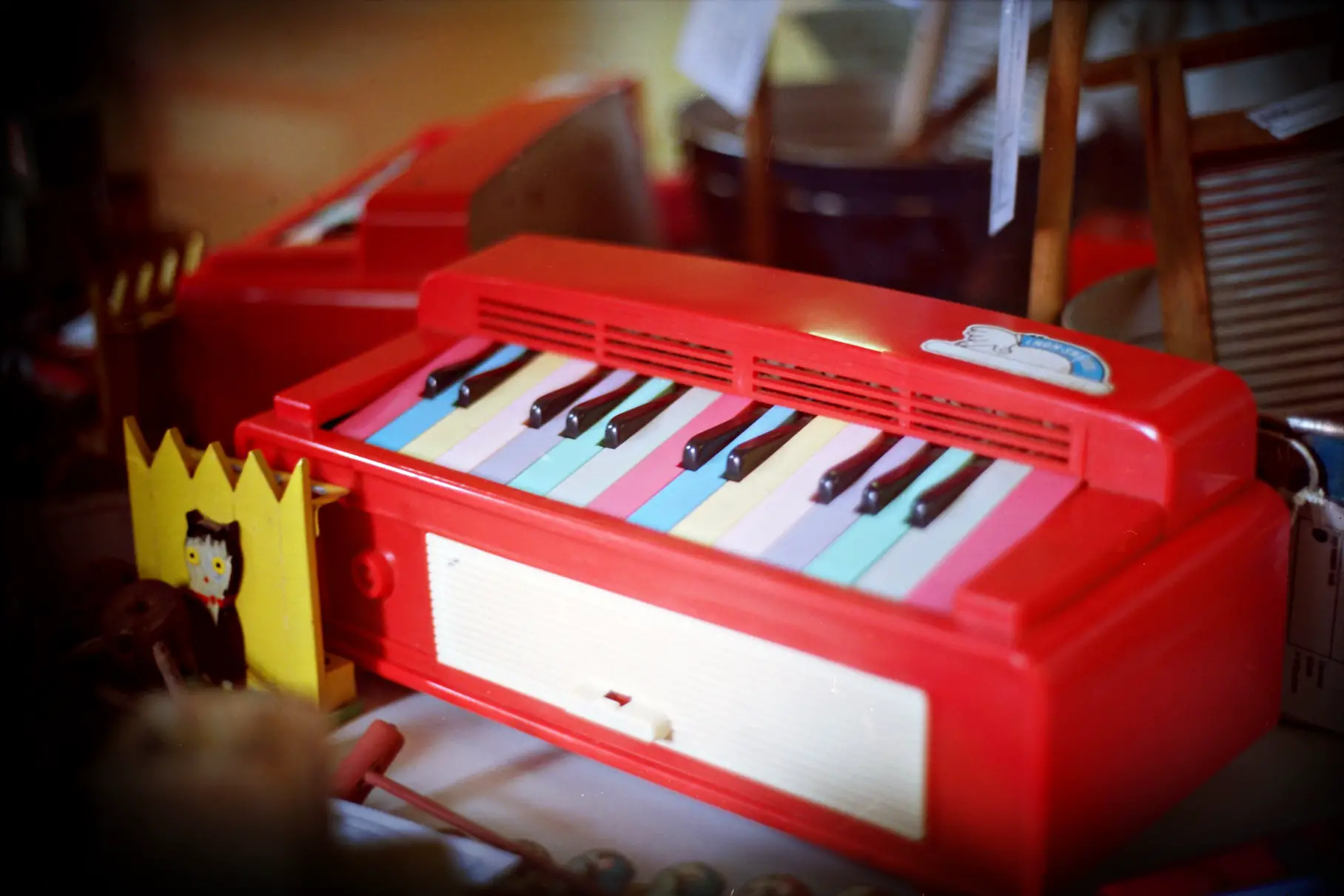 red-toy-piano