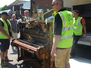 Mumford and Sons Steampunk piano