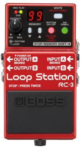 boss loop station rc-3