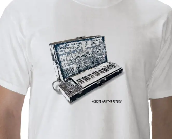 Vintage Analog Synth Tee Unisex T-Shirt Roland Synthesizer Music Equipment