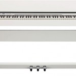 Roland F-120 digital piano white front view