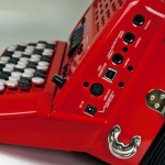 Roland FR-1x V-Accordion Red side view