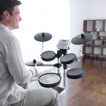 Roland HD-3 V-Drum drum kit being played
