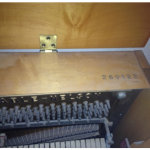 1956 Blonde Cable-Nelson spinet piano