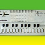 Panasonic R-1088 AM radio mini organ