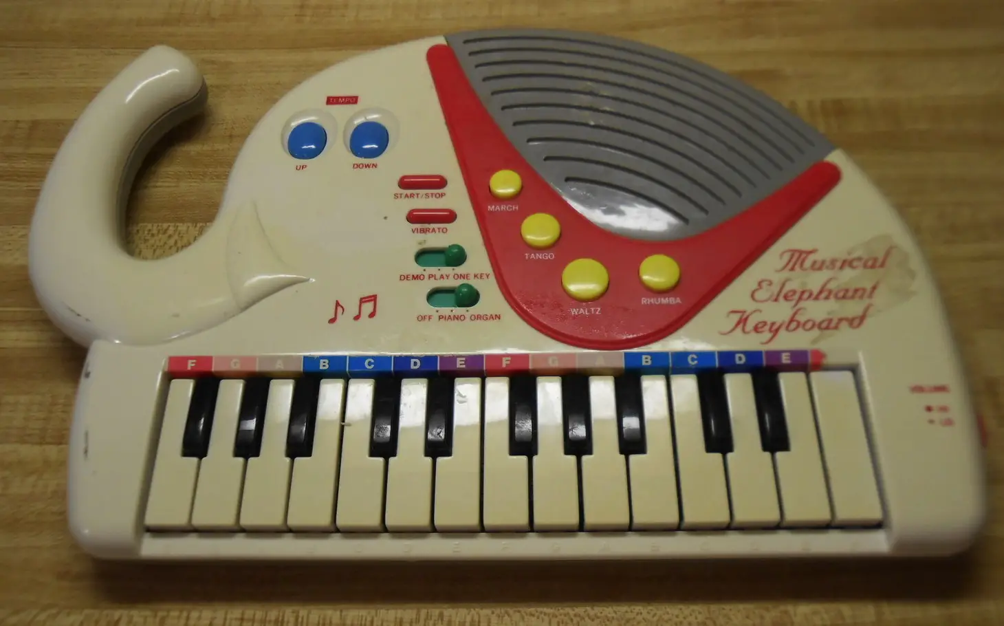 Musical Elephant Keyboard made for RadioShack