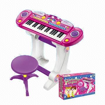 Pink-Toy-Electronic-Organ