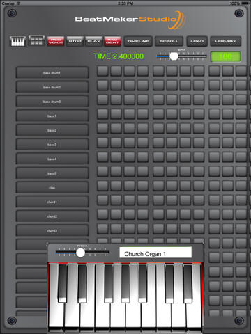 Beatmaker Studio HD screenshot